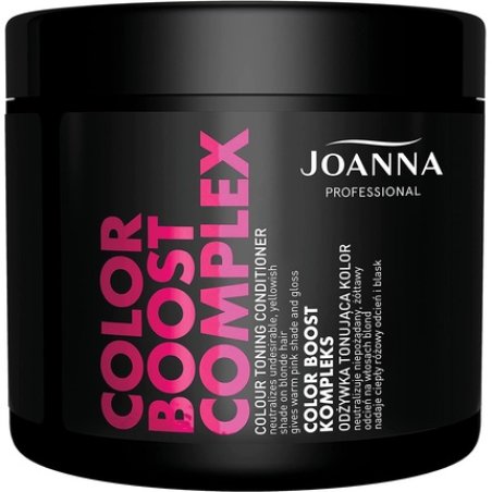 Joanna Professional Color Toning Conditioner Micro Proteins Enriched Formula 500g - Warm Pink Color