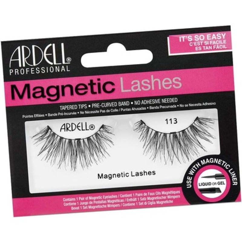 Ardell Single Magnetic Lashes Style 113 - Ideal for Use with Magnetic Lash Liner