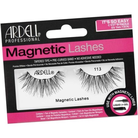 Ardell Single Magnetic Lashes Style 113 - Ideal for Use with Magnetic Lash Liner