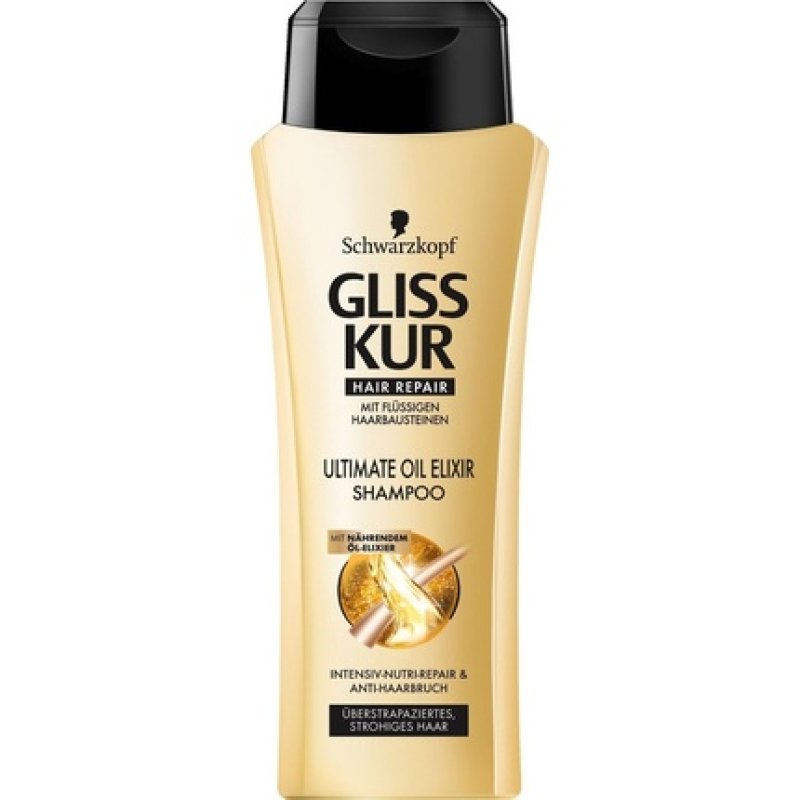 Gliss Kur Ultimate Oil Elixir Shampoo 8.45 fl oz
