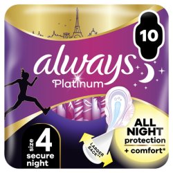 Always Ultra Platsecure Night - 12 Count