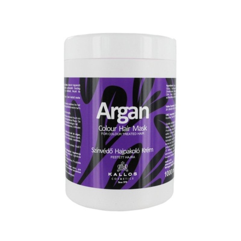 Kallos Argan Mask 1 Liter - Nourishing Hair Treatment