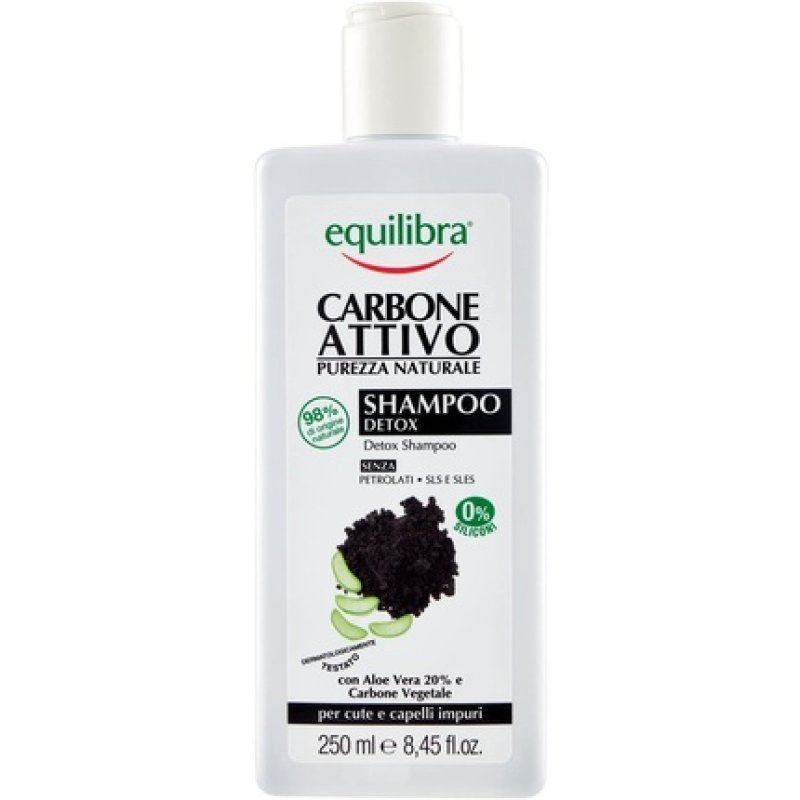 Carbone Attivo Cleansing Charcoal Detox Shampoo 250ml
