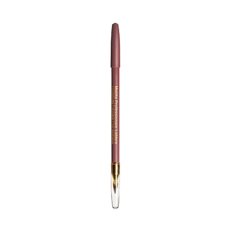 Collistar Professional Lip Liner Pencil N.14 Bordeaux Waterproof Long Lasting Lip Liner Blending Brush 1.2ml