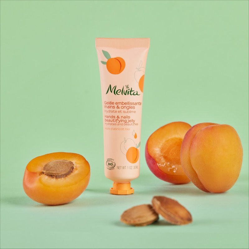 Melvita Moisturizing Hand and Nail Gel Certified Organic Vegan - 30mL Tube
