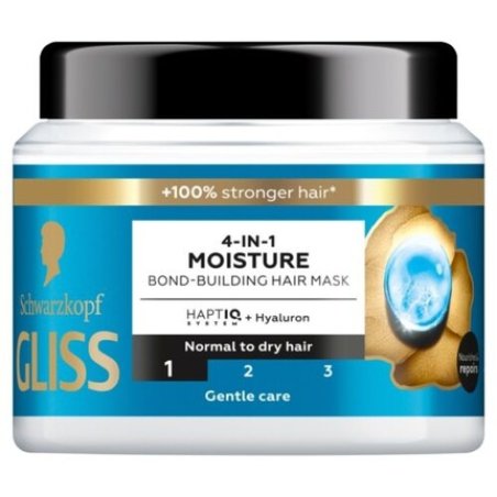 4-in-1 Strengthening Moisture Mask 400ml Gliss