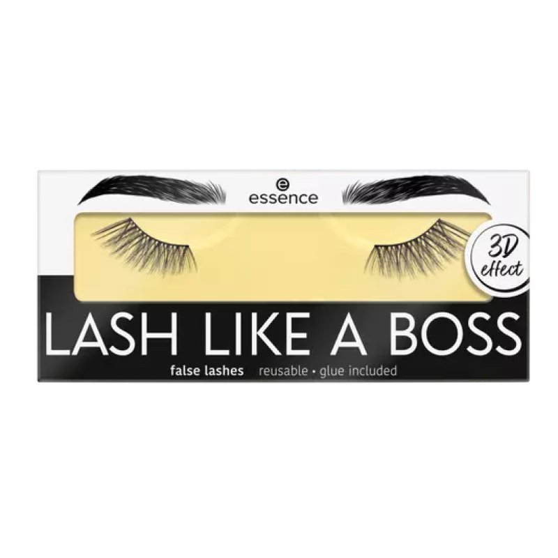 Essence Lash Like A Boss Bande de faux-cils Noir