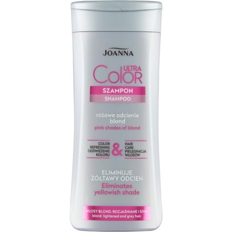Joanna Ultra Color Strengthening Revitalizing Shampoo for Pink Blonde Tones 200ml