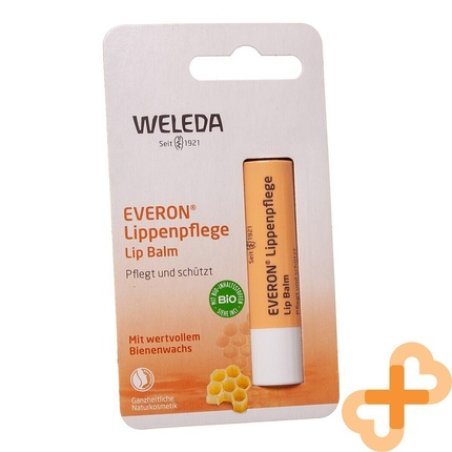 Weleda Lippenpflege Everon baume pour les lèvres Beaume pour les lèvres Femmes 4,8 g