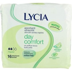 LYCIA Pack of 16 Ultra Anodized Sanitary Napkins