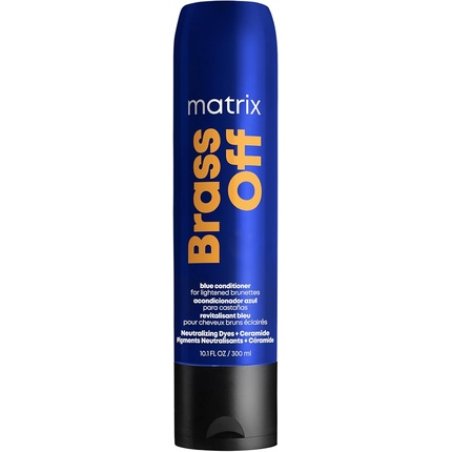 Matrix Pigmented Conditioner for Brunette Hair Neutralizes Orange and Copper Undertones with Ceramides and Dyes Brass