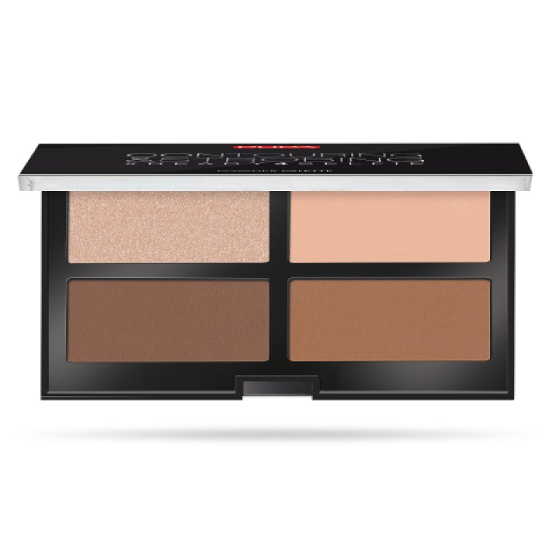 Pupa Contouring And Strobing Powder Palette 003 Darkskin