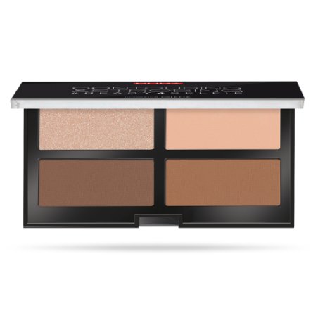 Pupa Contouring And Strobing Powder Palette 003 Darkskin