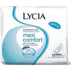 Lycia Maxi Comfort Extra Long Women's Pads with Wings - 144 Absorbencies