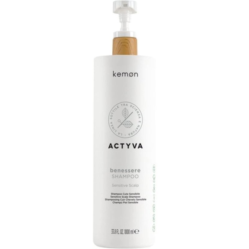 Kemon Actyva Benessere Shampoo 1000ml