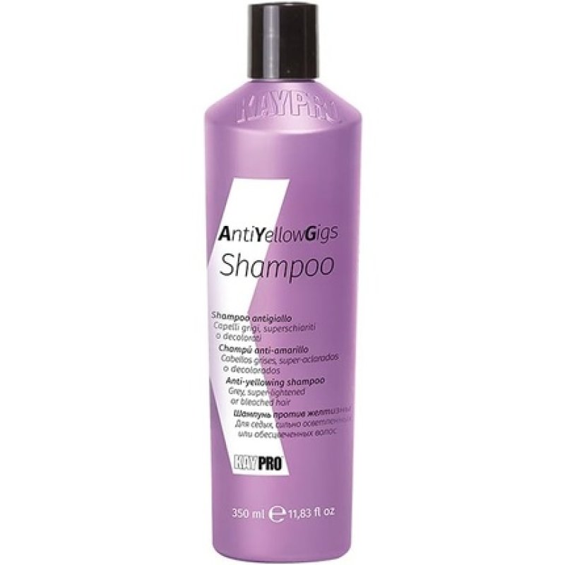 KEPRO Kay Pro Anti-Yellow Shampoo for Blonde, Bleached or Grey Hair 350ml