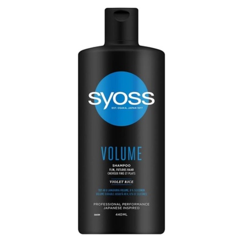 Syoss Professional Performance Volume Shampoo for Fine, Limp Hair 440ml