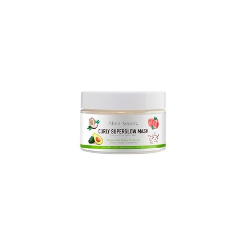 Curly Superglow Hair Mask for Curly Hair 250ml Cream