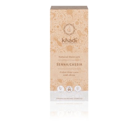Khadi Senna/Cassia Neutral Henna 100g Natural Hair Treatment for Healthy Hair 100% Plant-based