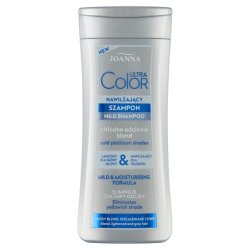 JOANNA Ultra Color Shampoo for Women Color Enhancing Shampoo Neutralizing Unwanted Yellow Tones Hair Detangling Cool