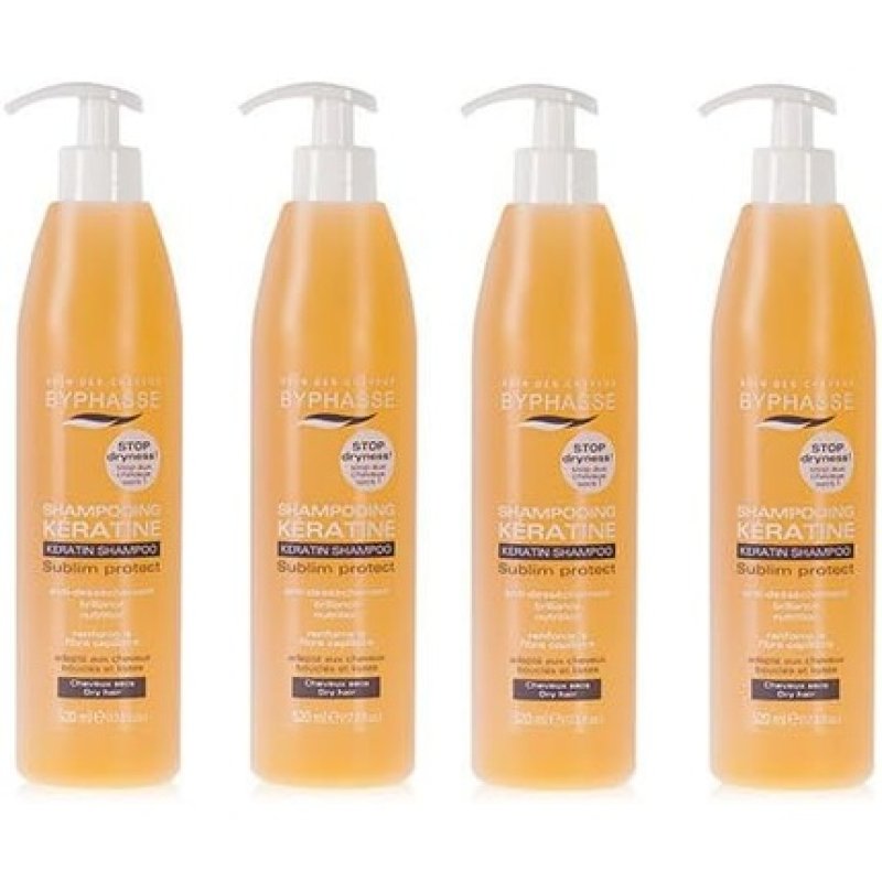 Byphasse Shampoo with Liquid Keratin 520ml