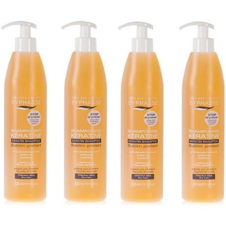 Byphasse Shampoo with Liquid Keratin 520ml