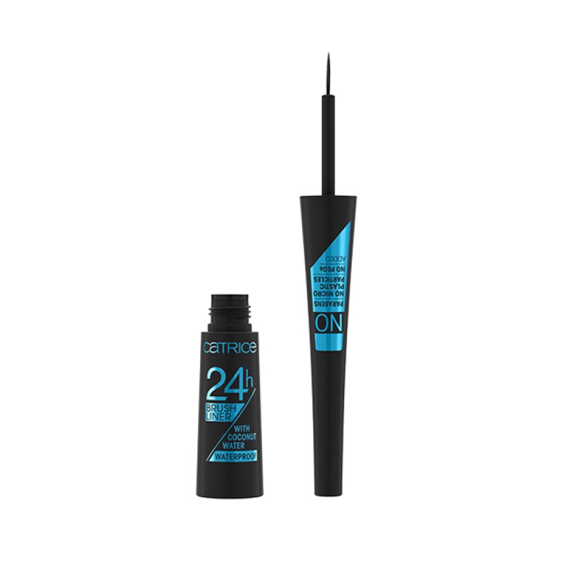 CATRICE 24H Brush eyeliner 3 ml liquid 010 Ultra Black Waterproof