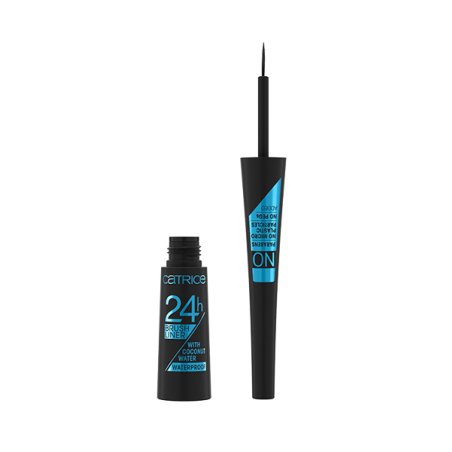 Catrice 24h Brush Liner Waterproof Eye Liner with Coconut Water 3ml - 010 Ultra Black Waterproof