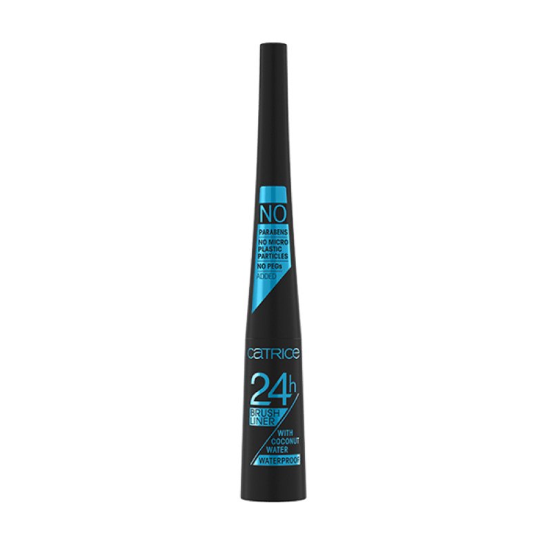 Catrice 24h Brush Liner Waterproof Eye Liner with Coconut Water 3ml - 010 Ultra Black Waterproof