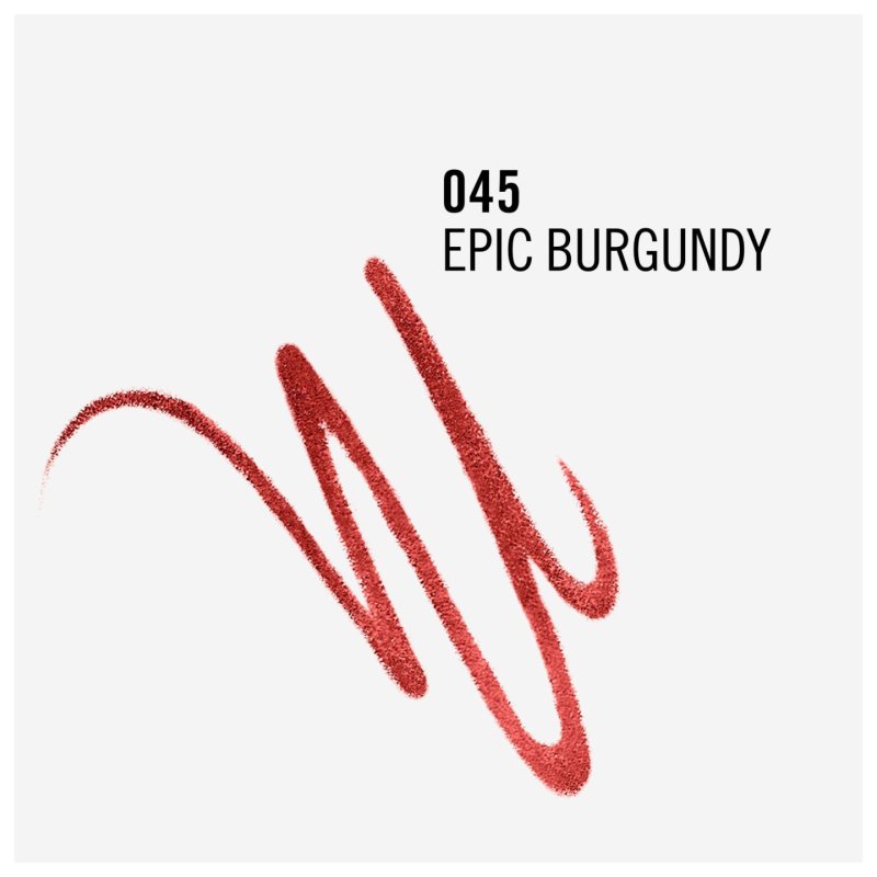 Rimmel Lasting Finish Exaggerate 045 Epic Burgandy