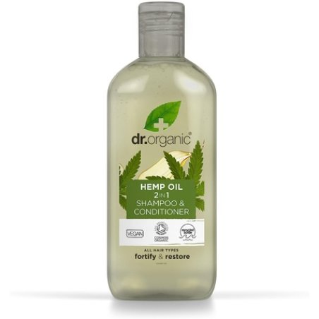 Dr. Organic 2 in 1 Hemp Oil Hair Shampoo and Conditioner 265ml