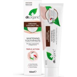 Dr Organic Coconut Oil Whitening Toothpaste 100ml