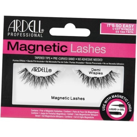 Ardell Single Magnetic Lashes Style Demi Wispies - Ideal for Use with Magnetic Lash Liner