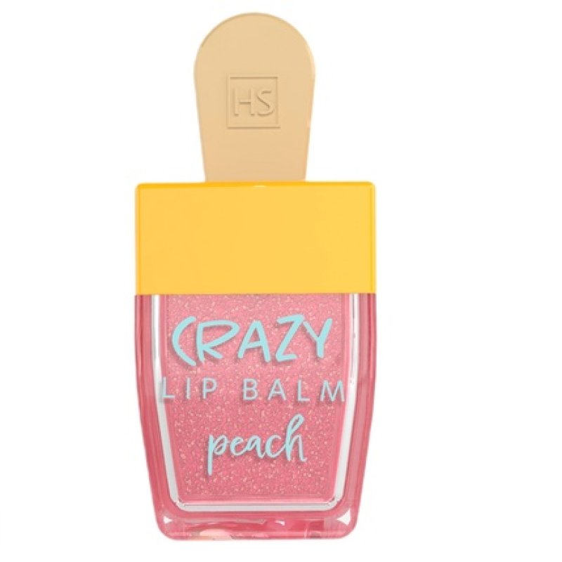 Hiskin Crazy Lip Balm Peach - 6ml