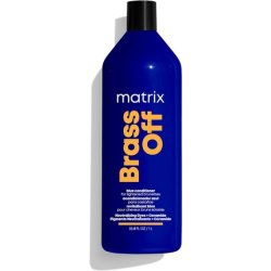 Matrix Brass Off Color Protecting Blue Toning Conditioner for Lightened Brown Hair 1L