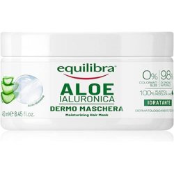 Equilibra Hair Mask with Hyaluronic Acid, Moisturizing and Detangling, with Aloe Vera (20%), Hyaluronic Acid, Nettle