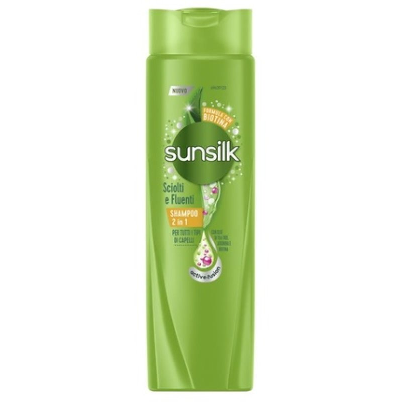 Sunsilk 2 in 1 Shampoo 250ml Sciolti Fluenti