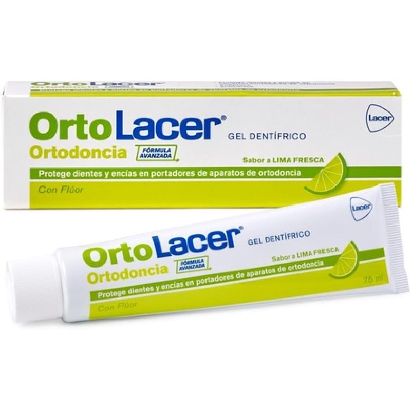 ORTOLACER Fresh Lime Toothpaste Gel 75M 100ml