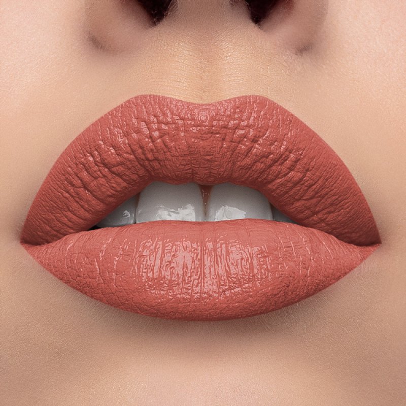 Mulac Cosmetics CREAMLUST 365 01 Lipstick Color Nude Warm Peachy Pink Creamlastic Vegan