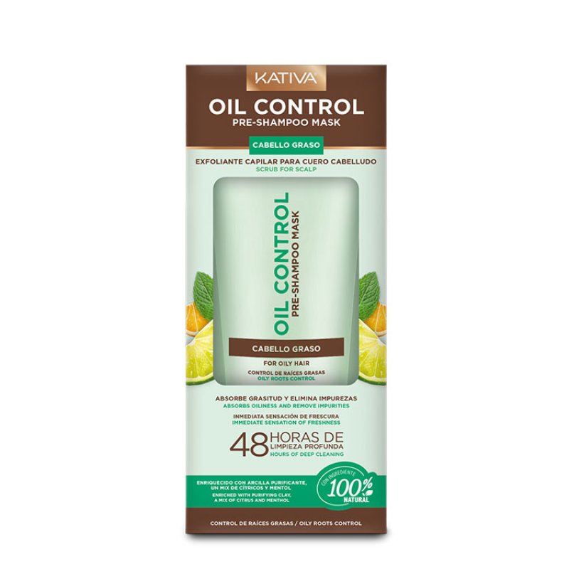 Kativa Oil Control Peeling Shampoo 200ml