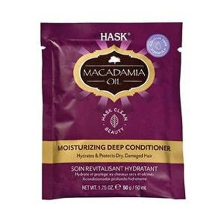 Hask Macadamia Oil Moisturizing Deep Conditioning Treatment Packet 1.75 Ounce