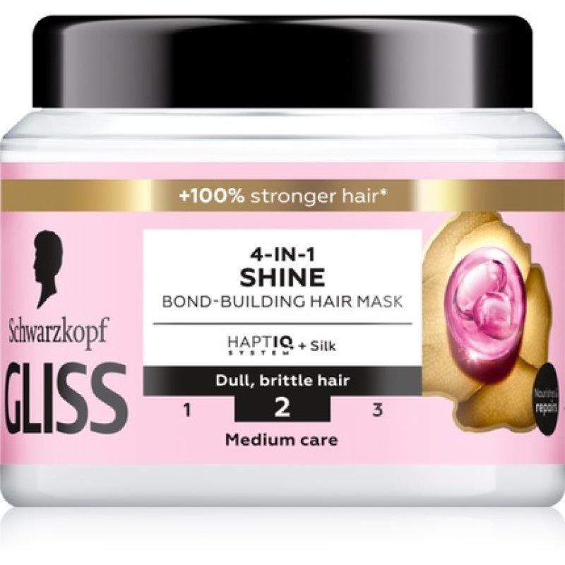 GLISS Aqua Revive Strengthening 4-in-1 Shine Hair Mask 400ml