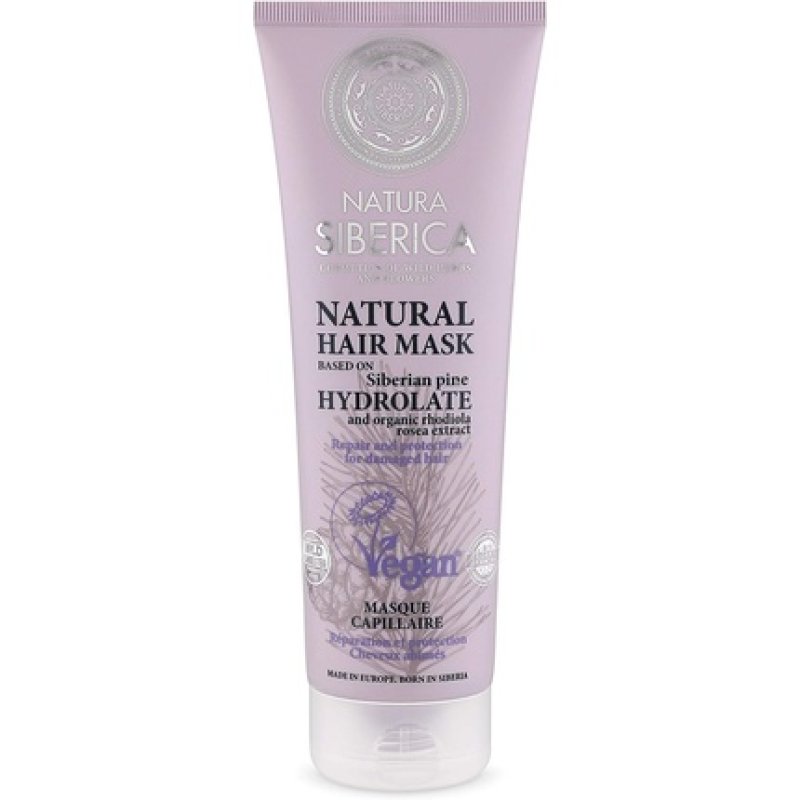 Natura Siberica Natural Hair Mask Repair and Protection for Damaged Hair