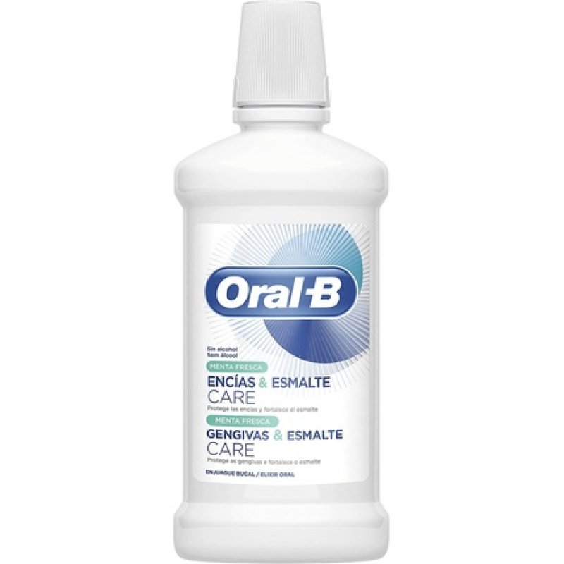 Oral-B Manual Gum and Enamel Care Fresh Mint Mouthwash 500ml