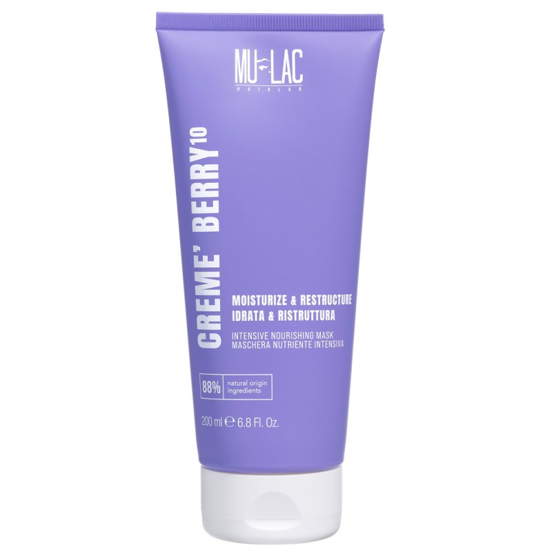 Mulac Cosmetics CREME'BERRY 10 Intensive Hair Mask VEGAN 200ml