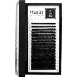 Nanolash Volume Lashes False Lashes for Professional Eyelash Extensions Volume Eyelash Extensions 0.05 C MIX 6-13mm