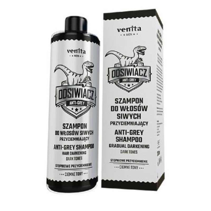 Venitamen Shampoo For Men For Gray Hair Dark Tones 200ml