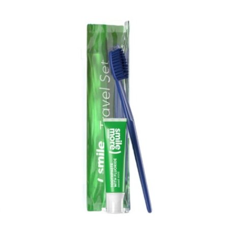 Smile Toothpaste and Toothbrush Set 30ml Green HiSk