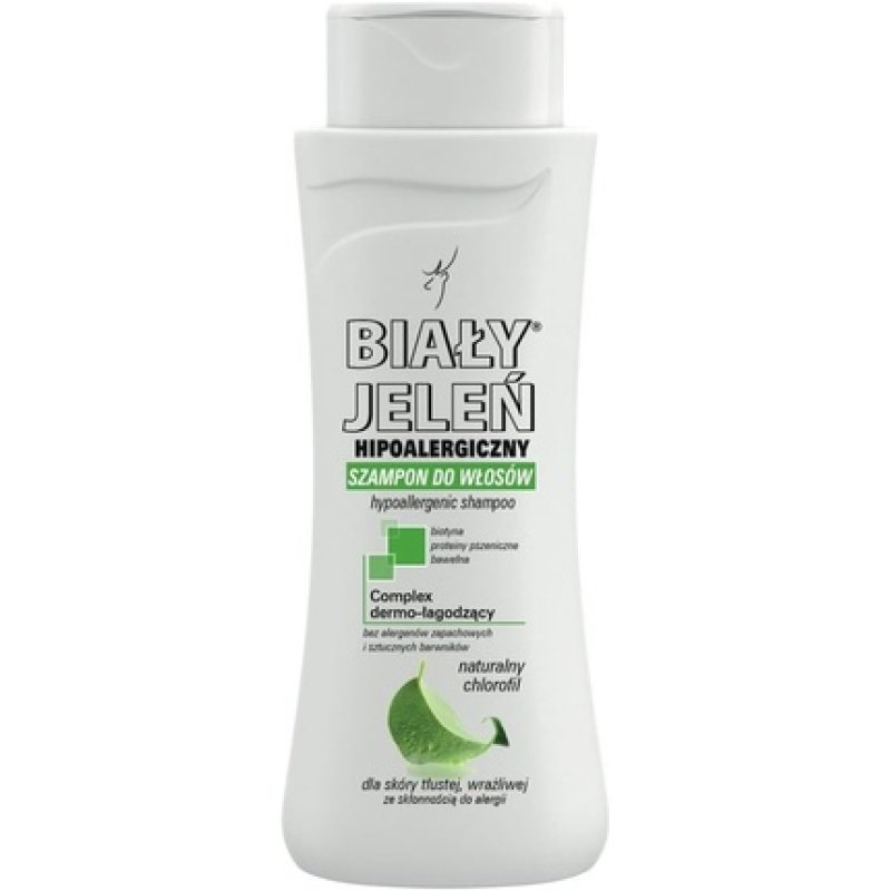 Bia?y Jele? Hypoallergenic Shampoo with Natural Chlorophyll 300ml