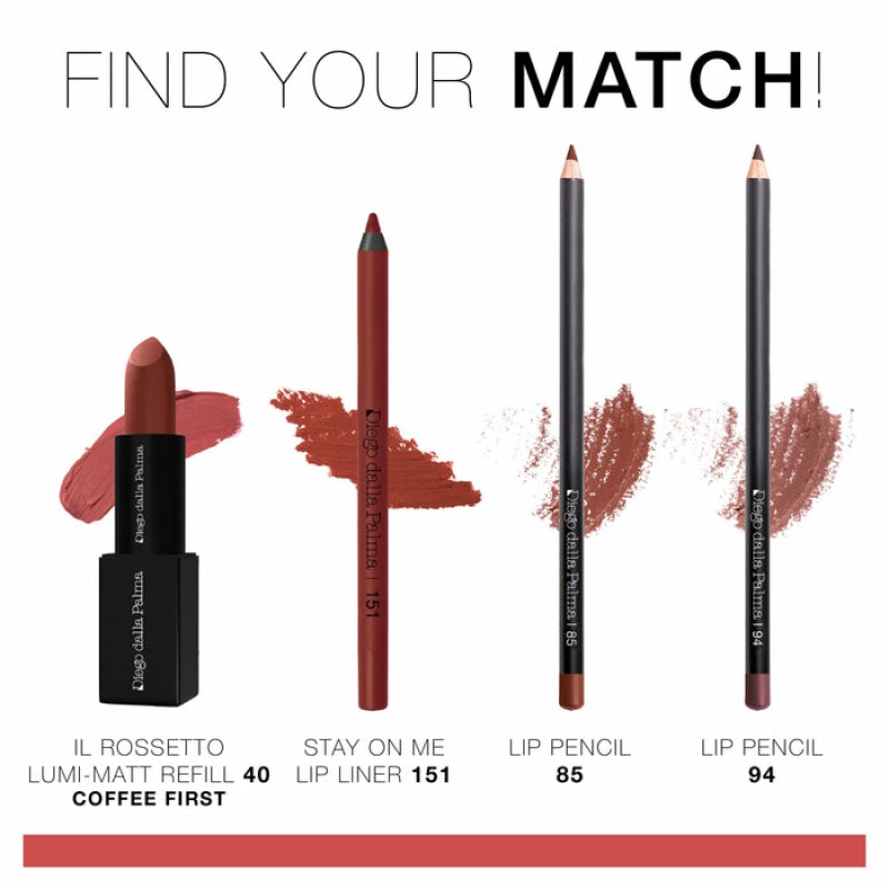 Diego Dalla Palma Il Rossetto Lumi-Matt Refill System 40 Hazelnut